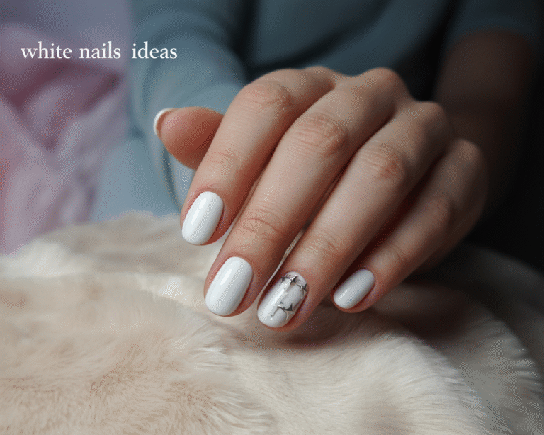 White Nails Ideas
