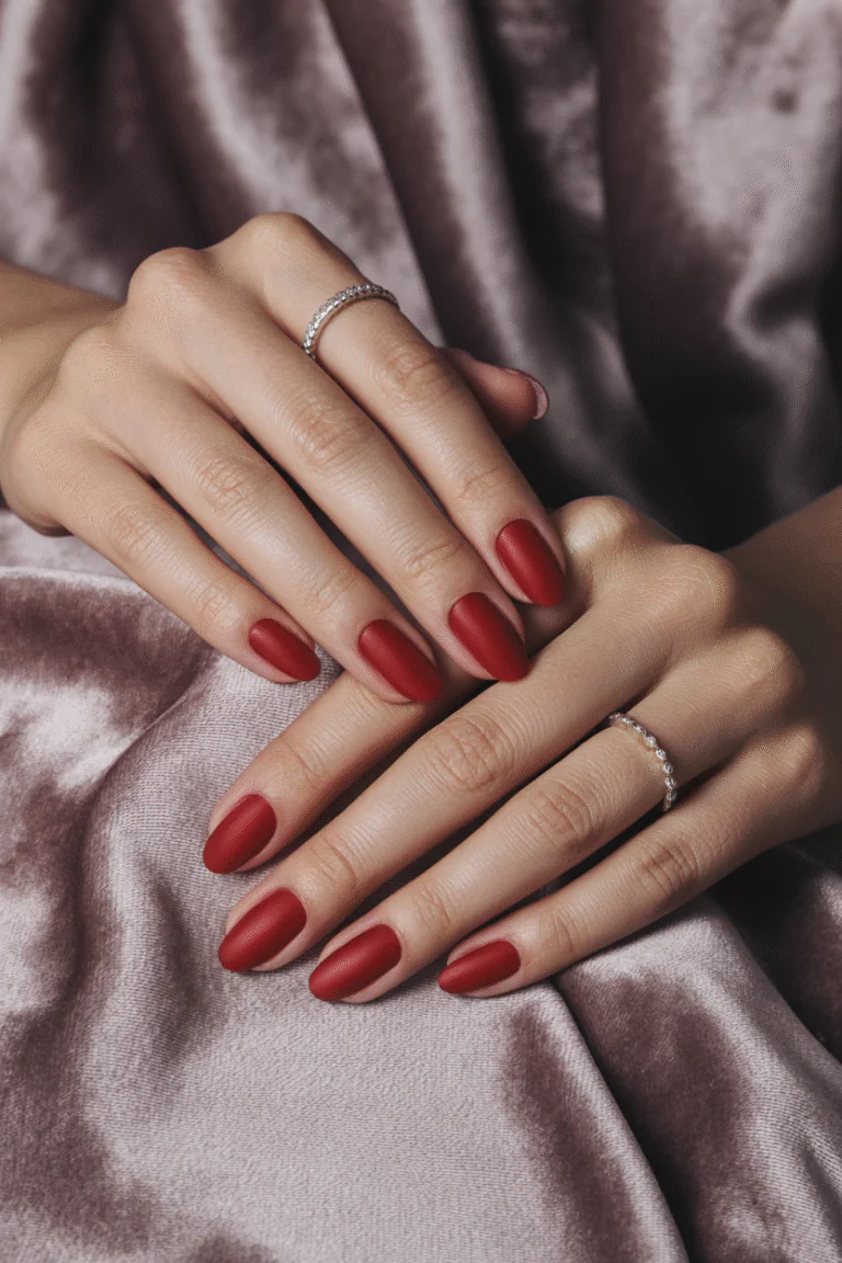 5 Red Nails Ideas